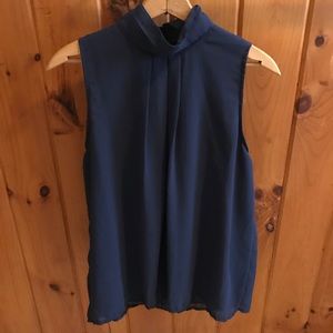 3/$20 Navy High Neck Tank Top